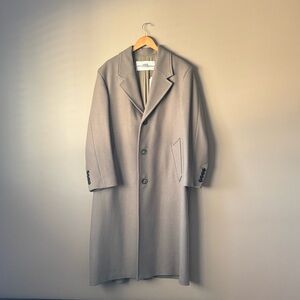 Ami Alexandre Mattiussi - NWT Oversized Wool Coat - Taupe Size 48 (US Medium)